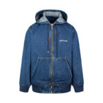 디올 【잔디집2】 Tag 태그 데님 후드 집업（세븐）