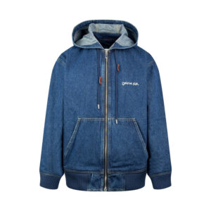 디올 【잔디집2】 Tag 태그 데님 후드 집업（세븐）