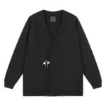 지방시 【잔디집2】 U 락 니트 V넥 가디건（세븐）