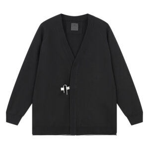 지방시 【잔디집2】 U 락 니트 V넥 가디건（세븐）