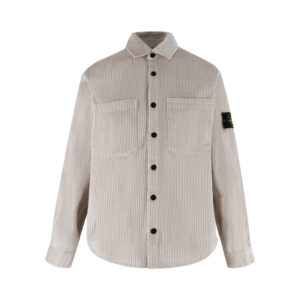 스톤아일랜드 【잔디집2】 코듀로이 오버셔츠（세븐）