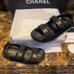 샤넬 [TJ공장] cc 벨크로 샌들