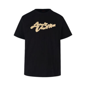 루이비통 【잔디집2】 시그니처 로고 엠브로이더드 반팔 티셔츠（세븐）