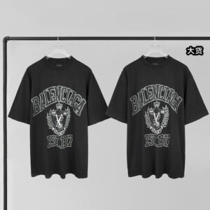 발렌시아가 [YD공장] 컬리지 로고 프린트 티셔츠