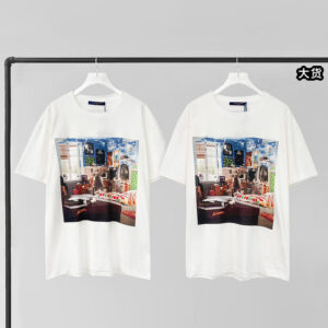 루이비통 [YD공장] LV 룸 프린트 반팔 티셔츠