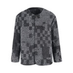 루이비통 【잔디집2】 다미에 카라리스 자켓 부클레 코트（세븐）