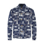 루이비통 【잔디집2】 x 니고 다미에 데님 워크웨어 자켓（세븐）