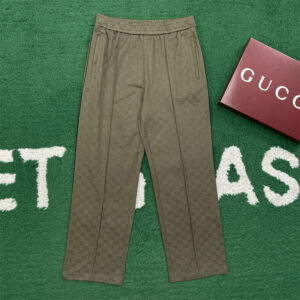 구찌 【잔디집】 GG 자카드 저지 팬츠（레어）