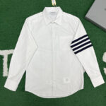 톰브라운 【잔디집】 옥스포드 셔츠 사선완장 루즈핏 (레어)