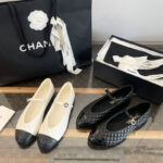 샤넬 퀼팅 메리제인 슈즈