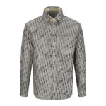 디올 [잔디집2] 오블리크 오버 셔츠 코튼 블렌드 트윌