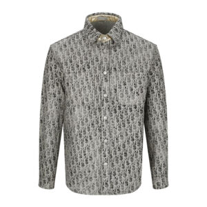 디올 [잔디집2] 오블리크 오버 셔츠 코튼 블렌드 트윌