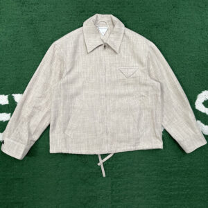 보테가베네타 【잔디집】 비스코스 실크 기모노 블루종（레어）