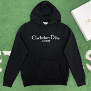 디올 【잔디집】 Couture 라인드 스웨트셔츠 후드（레어）