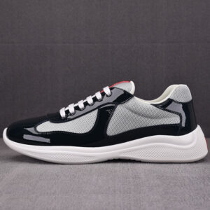프라다 [ZG공장]  아메리카 컵 스니커즈 블랙/실버