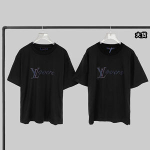 루이비통 【YD공장】 25SS 남성 반팔 티셔츠 이리데슨트 LV