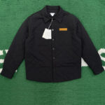 보테가베네타 【잔디집】 퀼팅 코튼 블렌드 오버셔츠（레어）