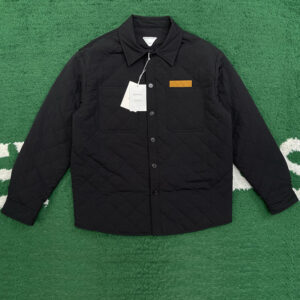 보테가베네타 【잔디집】 퀼팅 코튼 블렌드 오버셔츠（레어）