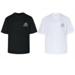 프라다 【잔디집2】 로고 레터링 반팔 티셔츠（세븐)