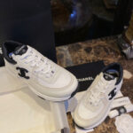 샤넬 【터보】 CC 로고 테니스 스니커즈（TJ공장）