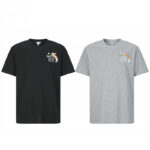 로에베 【잔디집2】 x 수나 후지타 Bunny 아나그램 반팔 티셔츠（세븐）