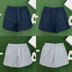 디올 【잔디집】 오블리크 숏 팬츠 실크 코튼 (레어)