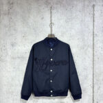 루이비통 [사슬공장] LV 엠브로이더드 러버 블루종 자켓