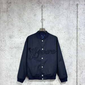 루이비통 [사슬공장] LV 엠브로이더드 러버 블루종 자켓