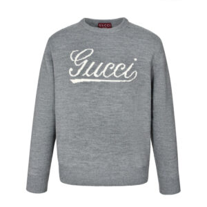 구찌 【잔디집2】 (세븐) 인타르시아 로고 울 스웨터