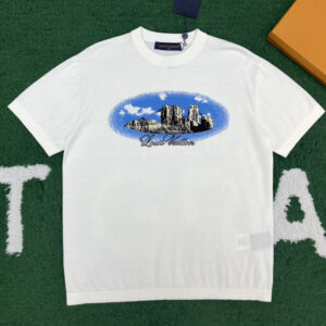 루이비통 [잔디집] 파 웨스트 판타지 그래픽 슬리브드 크루넥 반팔 티셔츠