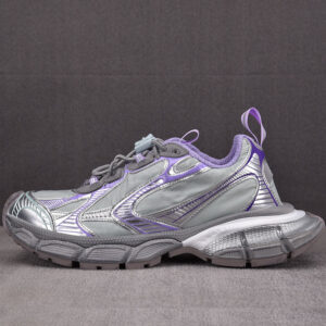 발렌시아가 【VG공장】 3XL 스니커즈 나일론 그레이 퍼플