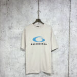 발렌시아가 [사슬공장] 루프 스포츠 반팔 티셔츠 아이콘