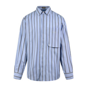 디올 【잔디집2】 Couture 자수 스트라이프 셔츠（세븐）