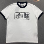 루이비통 [TJ공장] 1AFXNX 엠벨리시드 LV 러버스 프린트 반팔 티셔츠