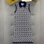 펜디 [TJ공장] FF 폴로 민소매 니트 원피스