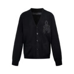 루이비통 [잔디집2] 메리노 울 자수 가디건