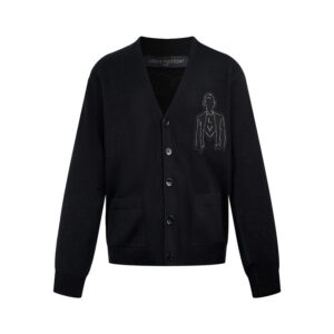 루이비통 [잔디집2] 메리노 울 자수 가디건