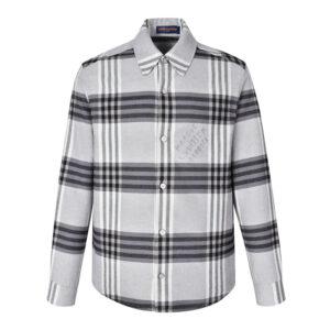 루이비통 [잔디집2] 플란넬 코튼 롱 슬리브드 셔츠