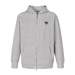 프라다 【잔디집2】 트라이앵글 로고 후드 집업 (세븐)