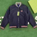 구찌 [잔디집] 리버서블 나일론 캔버스 재킷