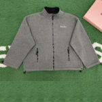 미우미우 [잔디집] 스웨트셔츠 플리스 그레이