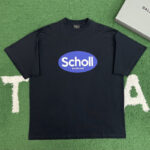 발렌시아가 【잔디집】 오버사이즈 숄 반팔 티셔츠（레어）