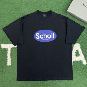 발렌시아가 【잔디집】 오버사이즈 숄 반팔 티셔츠（레어）