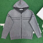 디올 【잔디집】 오블리크 후드 집업 가디건（레어） 리버서블