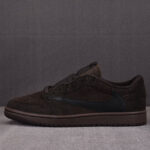 나이키 [DG공장] 에어조던1 x 트래비스 스캇 로우 OG 벨벳 브라운 DM7866-202