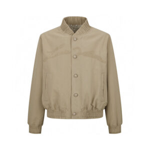 루이비통 【잔디집2】 (세븐) 엠브로이더드 코튼 블렌드 블루종 보머