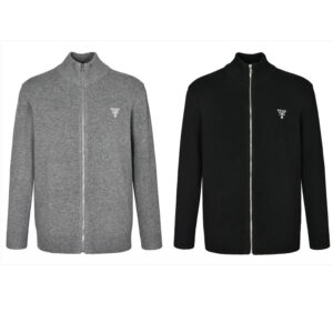 프라다 【잔디집2】 캐시미어 집업 가디건（세븐）