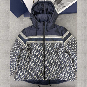 디올 (TJ공장) 【터보】 오블리크 크롭 푸퍼 패딩 자켓 양면