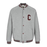 셀린느 【잔디집2】 테디 컬리지 코튼 플리스 자켓（세븐）