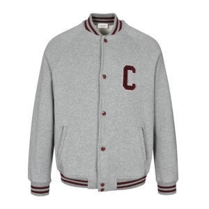 셀린느 【잔디집2】 테디 컬리지 코튼 플리스 자켓（세븐）